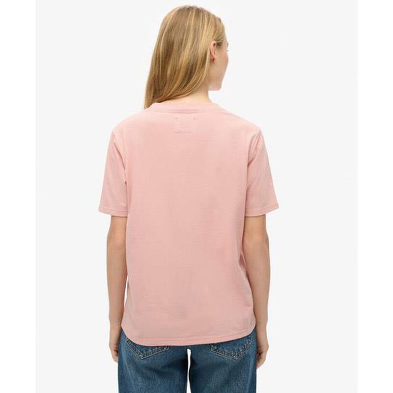 Superdry Luxe Metallic Logo Relaxed Tee image number 1